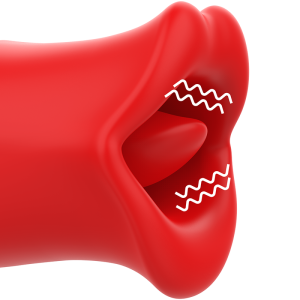 MIA Sicilia Clitorisstimulator met tongbeweging en vibratie MIA Sicilia Clitorisstimulator met tongbeweging en vibratie - Afbeelding 3