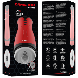 Jamyjob Dameron Zuig- en Vibratiemasturbator met 5 Standen Jamyjob Dameron Zuig- en Vibratiemasturbator met 5 Standen - Afbeelding 7