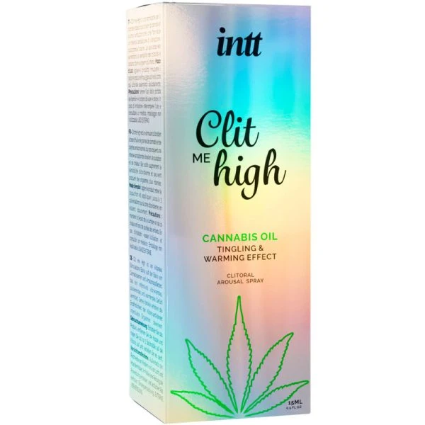 Intt Releases Clit ME High Klitoris-opwindingsspray met cannabisolie 15 ML Intt Releases Clit ME High Klitoris-opwindingsspray met cannabisolie 15 ML