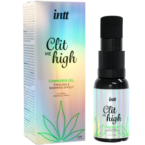 Intt Releases Clit ME High Klitoris-opwindingsspray met cannabisolie 15 ML Intt Releases Clit ME High Klitoris-opwindingsspray met cannabisolie 15 ML - Afbeelding 1