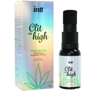 Intt Releases Clit ME High Klitoris-Erregungsspray mit Cannabisöl 15 ML
