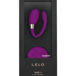 Lelo Insignia Tiani 3 Paarmassager Deep Rose Lelo Insignia Tiani 3 Paarmassager Deep Rose - Afbeelding 2
