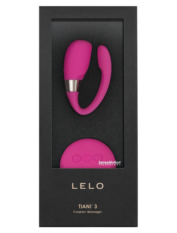 Lelo Insignia Tiani 3 Paarvibrator met Afstandsbediening Cerise
