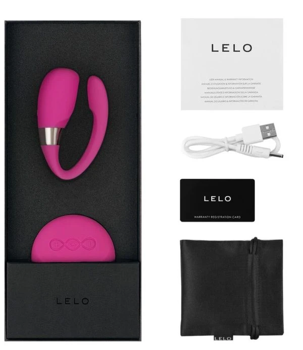 Lelo Insignia Tiani 3 Paarvibrator met Afstandsbediening Cerise