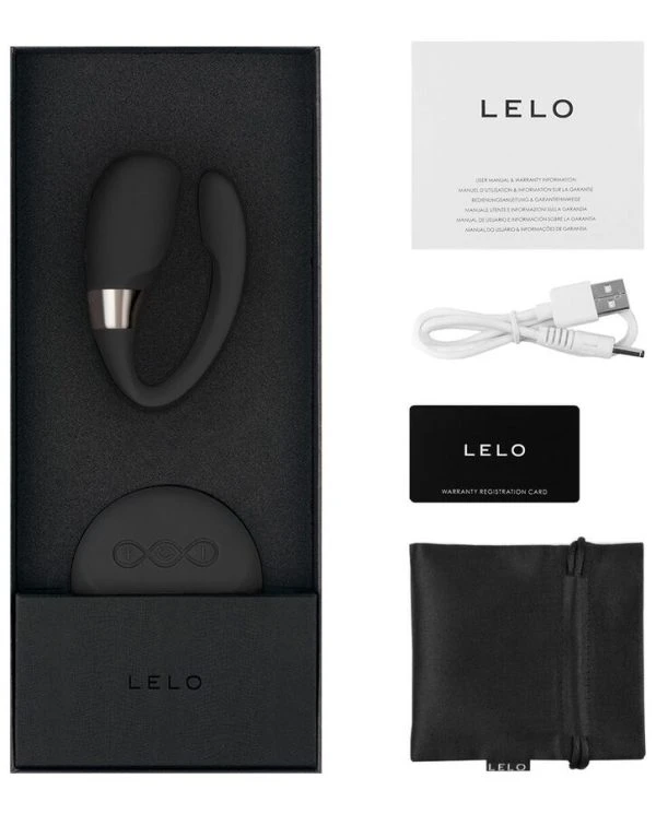 Lelo Insignia Tiani 3 Paarmassageapparaat met Afstandsbediening Zwart