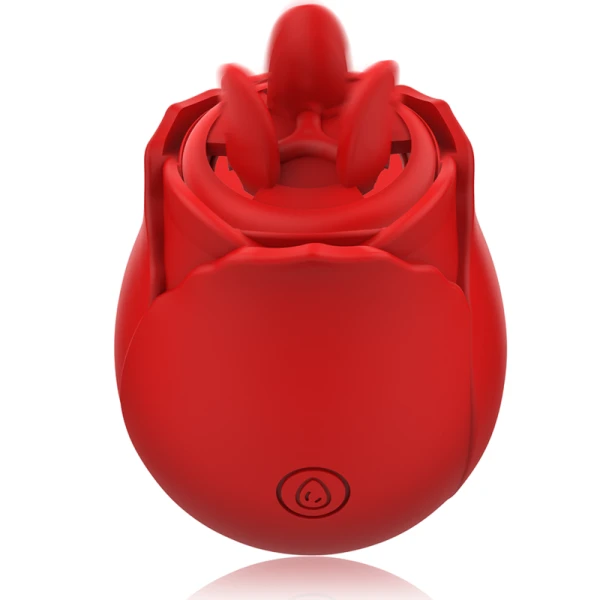 MIA Clitoris-Stimulator Roze 2.0 met twee koppen en zuigmodi