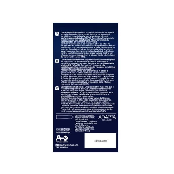 Control Condoms Condooms Adapta Senso, 24 stuks