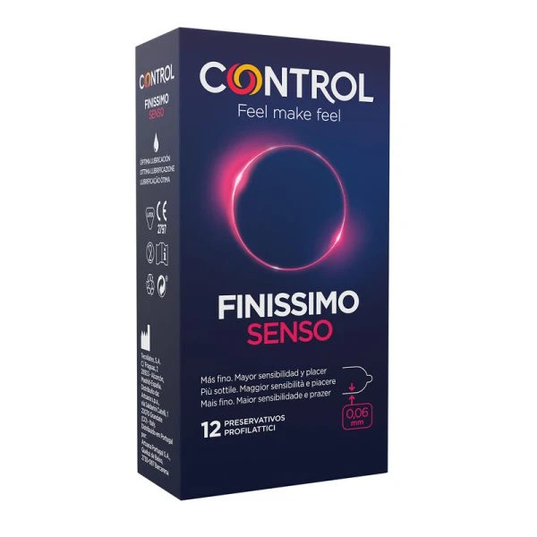 Control Condoms Adapta Senso Condooms, 12 stuks, nominale breedte 54 mm