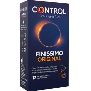 Control Condoms Finissimo Condooms, superdun, nominale breedte 54 mm, 12 stuks Control Condoms Finissimo Condooms, superdun, nominale breedte 54 mm, 12 stuks - Afbeelding 1