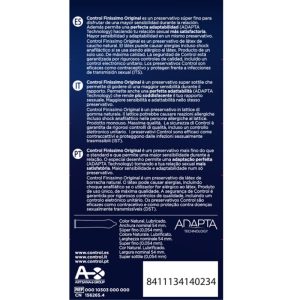 Control Condoms Finissimo Condooms, superdun, nominale breedte 54 mm, 12 stuks Control Condoms Finissimo Condooms, superdun, nominale breedte 54 mm, 12 stuks - Afbeelding 2