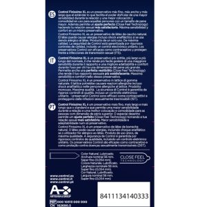 Control Finissimo XL Condooms 12 stuks, nominale breedte 57 mm Control Finissimo XL Condooms 12 stuks, nominale breedte 57 mm - Afbeelding 2