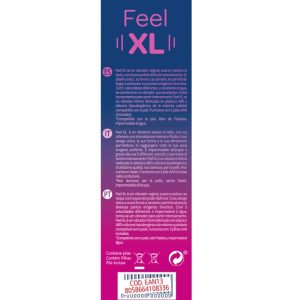 Control Toys Vaginale Vibrator Feel XL met 5 trillingen, 16 cm Control Toys Vaginale Vibrator Feel XL met 5 trillingen, 16 cm - Afbeelding 3