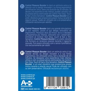 Control Toys Pleasure Vibes Trillering met siliconen en trilling Control Toys Pleasure Vibes Trillering met siliconen en trilling - Afbeelding 3