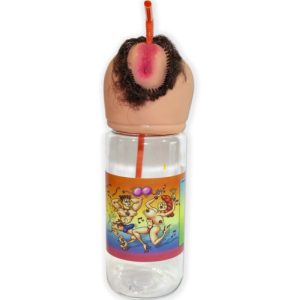 Diablo Picante Boob Flesh Lips Party-Gag Fles Diablo Picante Boob Flesh Lips Party-Gag Fles - Afbeelding 1