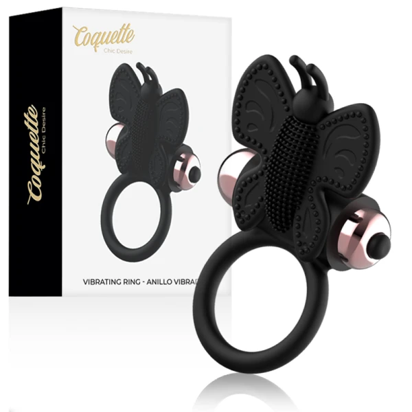 img_148192_ff1988c65e6385be58b8ee5b2de0020c_1.png Coquette Toys Chic Desire Cock Ring with Butterfly Vibrator Black/Gold