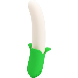 High Tech Pretty Love Banana Knight Super Power 7 Siliconen Vibrator, lichtgroen High Tech Pretty Love Banana Knight Super Power 7 Siliconen Vibrator, lichtgroen - Afbeelding 2