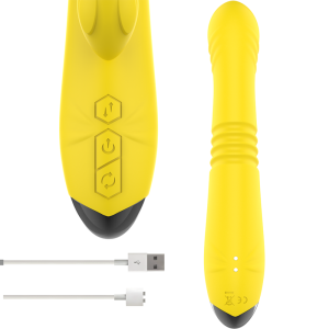 Intense High Tech Toky Multifunktionsvibrator mit Auf- und Abbewegung, Gelb Intense High Tech Toky Multifunktionsvibrator mit Auf- und Abbewegung, Gelb – Bild 4