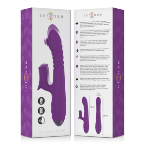 Intense High Tech Iggy Vibrator met Clitorisstimulator, Paars Intense High Tech Iggy Vibrator met Clitorisstimulator, Paars - Afbeelding 5