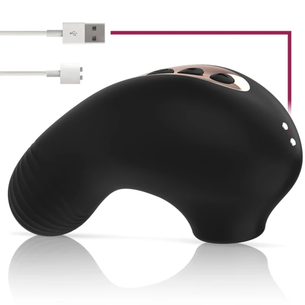 Rithual Shushu PRO Pocket Klitoris-Stimulator met dubbele motor, zwart