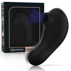 Rithual Shushu PRO Pocket Klitoris-Stimulator met dubbele motor, zwart Rithual Shushu PRO Pocket Klitoris-Stimulator met dubbele motor, zwart - Afbeelding 1