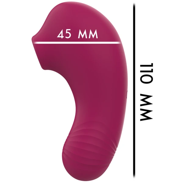 Rithual Shushu PRO Klitorisstimulator mit Saug- und Vibrationsmodi, Orchidee