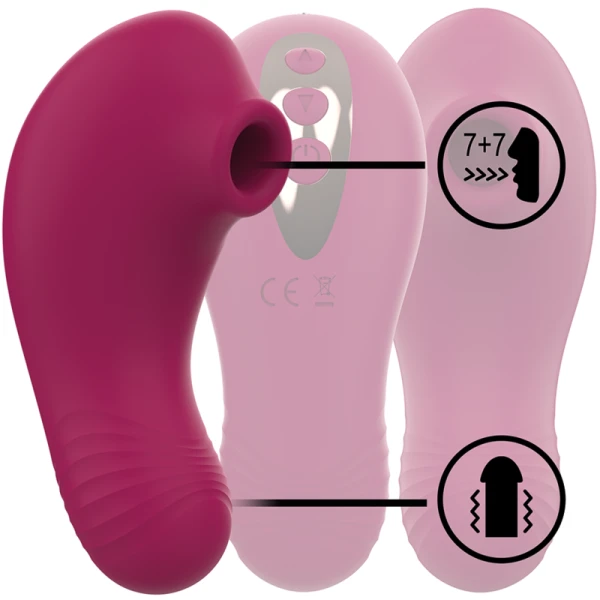 Rithual Shushu PRO Klitorisstimulator mit Saug- und Vibrationsmodi, Orchidee