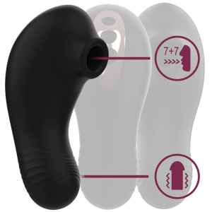 Rithual Shushu PRO Pocket Klitoris-Stimulator met dubbele motor, zwart Rithual Shushu PRO Pocket Klitoris-Stimulator met dubbele motor, zwart - Afbeelding 3