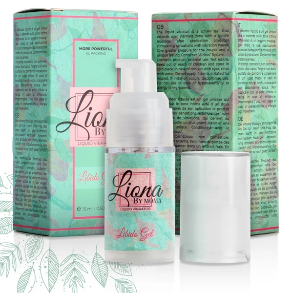 Liona BY Moma vloeibare vibrator libido gel stimulerend elixir 15 ml