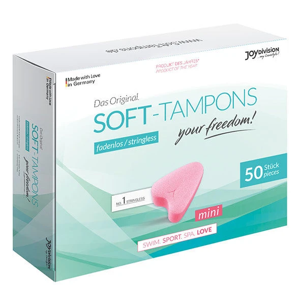 Joydivision Soft-tampons Original Weiche Tampons Mini 50 Stück