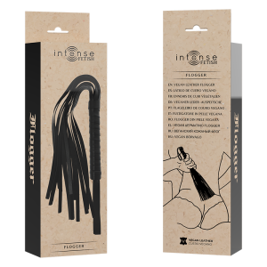 Intense Fetish vegan leren zweep voor sensuele machtsspelletjes Intense Fetish vegan leren zweep voor sensuele machtsspelletjes - Afbeelding 5