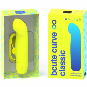 B Swish Bcute Curve Infinite Klassischer G-Punkt Vibrator Gelb B Swish Bcute Curve Infinite Klassischer G-Punkt Vibrator Gelb – Bild 2