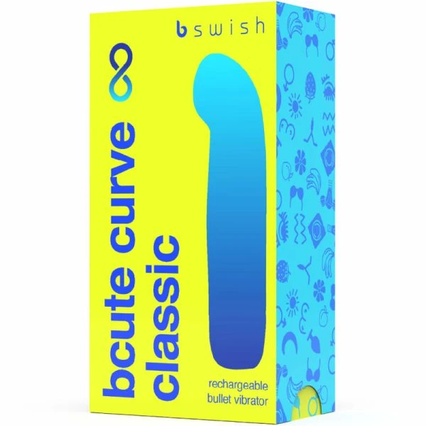 B Swish Bcute Curve Infinite Klassischer G-Punkt Vibrator Gelb