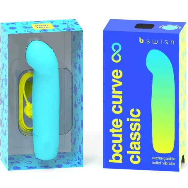 B Swish Bcute Curve Infinity Classic G-Punt Vibrator van siliconen
