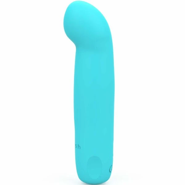 B Swish Bcute Curve Infinite Classic G-punt vibrator met siliconen, blauw