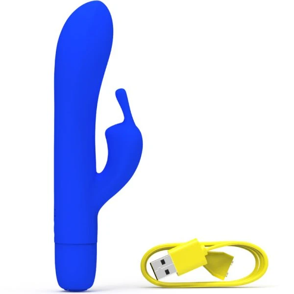 B Swish Bwild Bunny Infinite Classic Vibrator met clitorisstimulator van siliconen