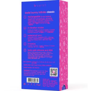 B Swish Bwild Bunny Infinite Classic Vibrator met clitorisstimulator van siliconen B Swish Bwild Bunny Infinite Classic Vibrator met clitorisstimulator van siliconen - Afbeelding 5