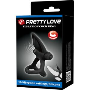 FOR HIM Pretty Love Vibrationsring mit 10 Vibrationen, schwarz FOR HIM Pretty Love Vibrationsring mit 10 Vibrationen, schwarz – Bild 9