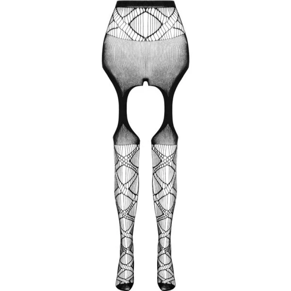 Passion Woman Garter & Stock Bodystocking ECO Collection S005 weiß Unisize