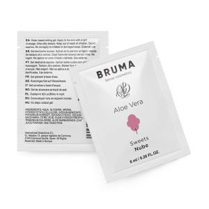 Bruma Aloe Vera Glijmiddel met Smaak van Suikerspin 6 ml Bruma Aloe Vera Glijmiddel met Smaak van Suikerspin 6 ml - Afbeelding 1