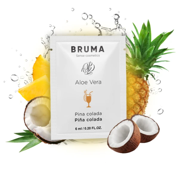 Bruma Glijmiddel met Aloë Vera en Pina Colada-smaak 6 ml