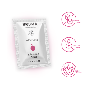 Bruma Aloe Vera Glijmiddel met Bubblegumsmaak 6 ml Bruma Aloe Vera Glijmiddel met Bubblegumsmaak 6 ml - Afbeelding 4