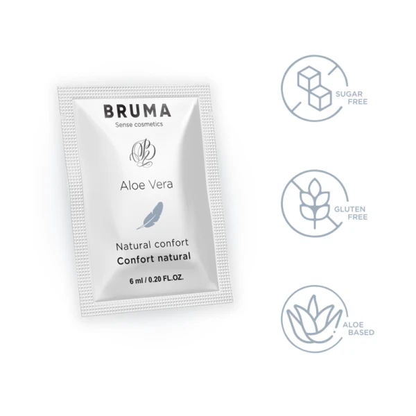 Bruma Aloe Vera Lubricating Gel 6 ml water-based Bruma Aloe Vera Lubricating Gel 6 ml water-based