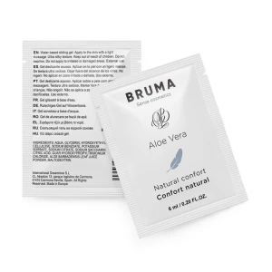 Bruma Aloe Vera Gleitgel 6 ml wasserbasiert