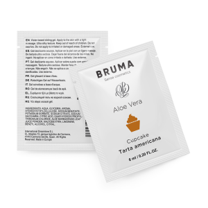 Bruma Aloe Vera Glijmiddel met Cupcake-smaak, 6 ml Bruma Aloe Vera Glijmiddel met Cupcake-smaak, 6 ml - Afbeelding 1