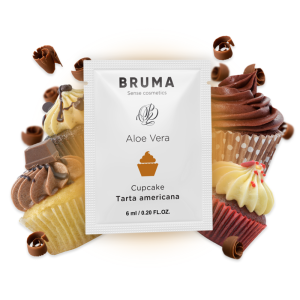 Bruma Aloe Vera Glijmiddel met Cupcake-smaak, 6 ml Bruma Aloe Vera Glijmiddel met Cupcake-smaak, 6 ml - Afbeelding 2