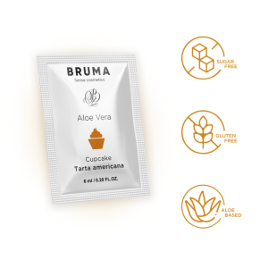 Bruma Aloe Vera Glijmiddel met Cupcake-smaak, 6 ml Bruma Aloe Vera Glijmiddel met Cupcake-smaak, 6 ml - Afbeelding 4