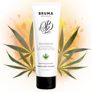 Bruma Glijmiddel met Cannabissmaak en Warmte-effect, 100 ml Bruma Glijmiddel met Cannabissmaak en Warmte-effect, 100 ml - Afbeelding 3