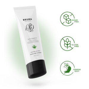 Bruma Glijmiddel met Cannabissmaak en Warmte-effect, 100 ml Bruma Glijmiddel met Cannabissmaak en Warmte-effect, 100 ml - Afbeelding 4