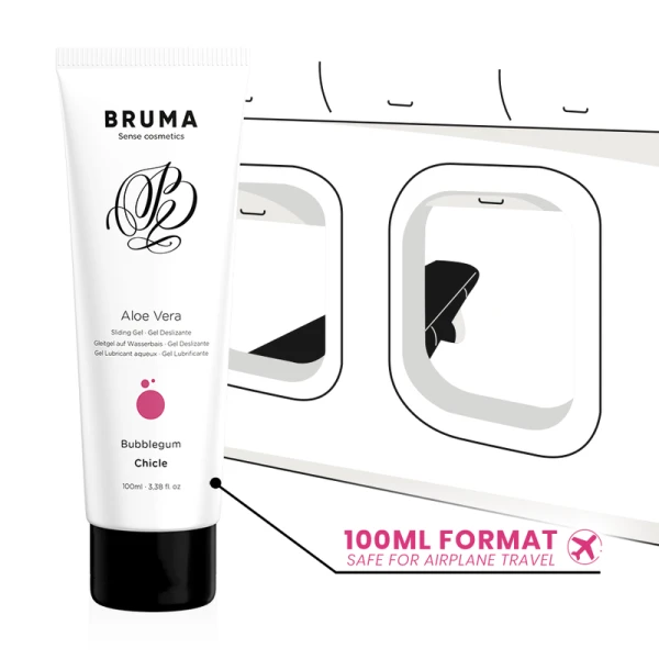 Bruma Aloë Vera Glijmiddel met Kauwgom Smaak 100 ml