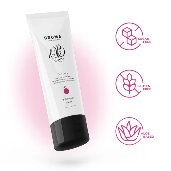 Bruma Aloë Vera Glijmiddel met Kauwgom Smaak 100 ml